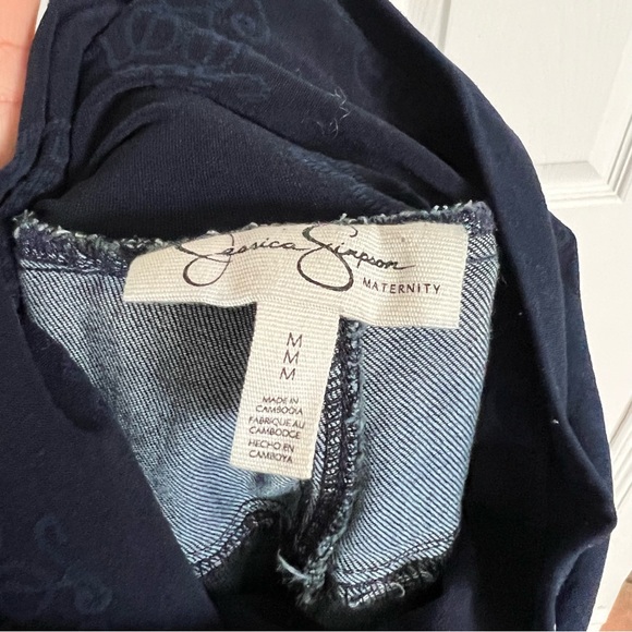 Jessica Simpson | Maternity Skinny Dark Wash Jeans - Picture 8 of 8